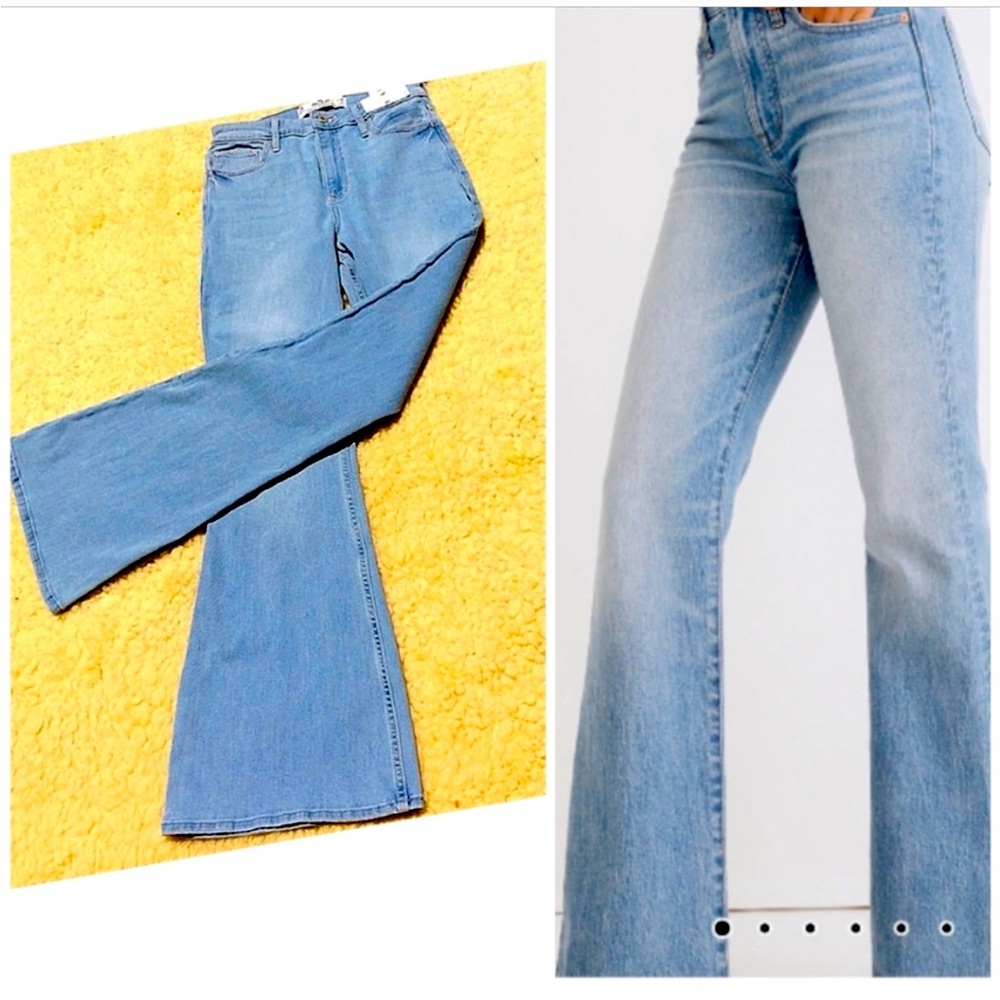 Hollister Curvy High Rise Vintage Flare Jean